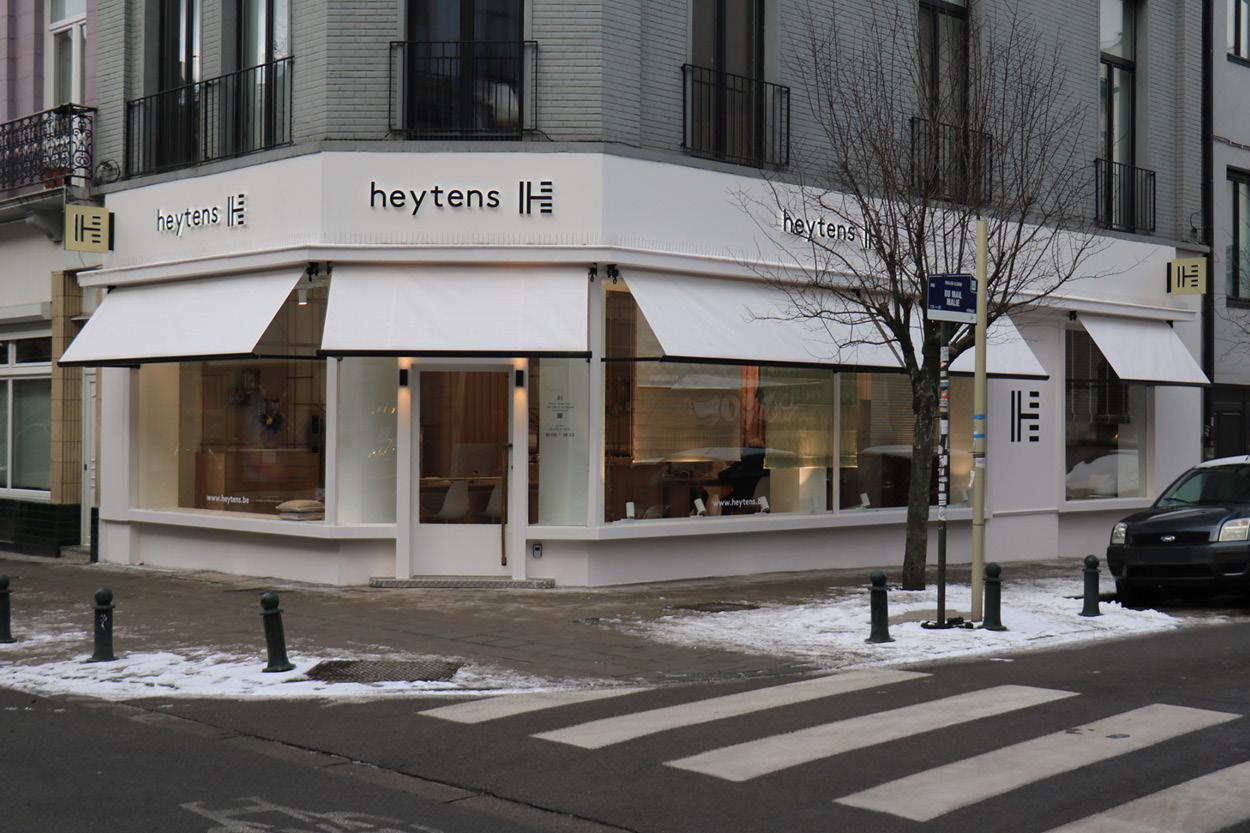 façade magasin heytens Ixelles